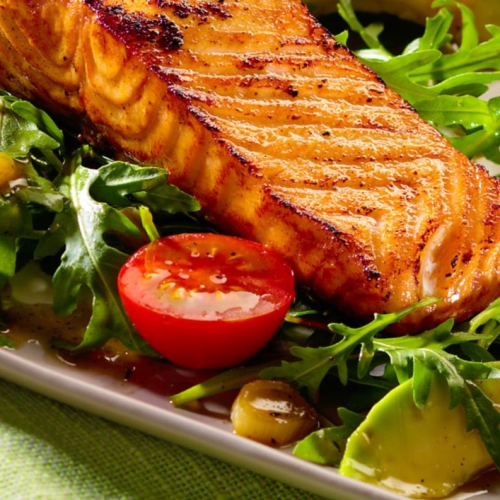 Insalata con Salmone