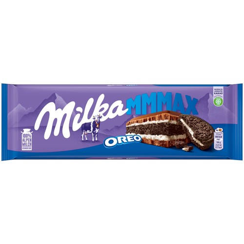 Milka Mmmax Oreo Tafelschokolade 300g