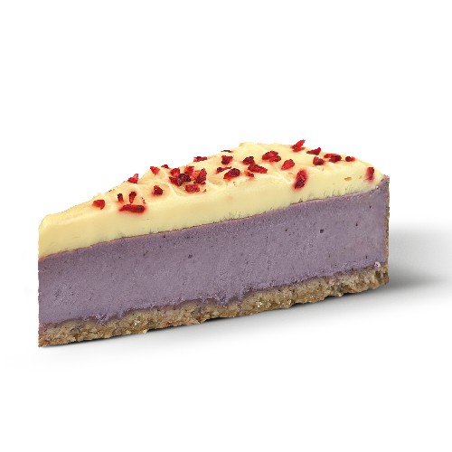 Blueberry-Lemon Curd Cheesecake
