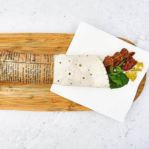 Mediterraner Wrap (vegetarisch)