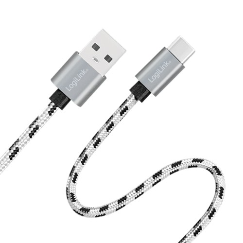 LogiLink USB-C Ladekabel 0.5M 1M 2M 100g