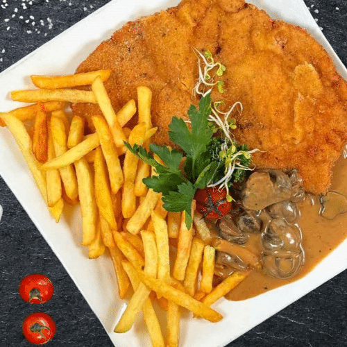 Schnitzel Jäger Art