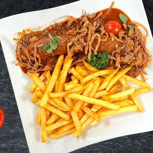 XXL Currywurst