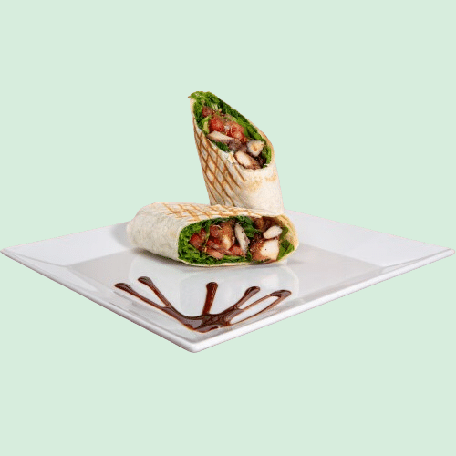 Rucola Hähnchen Wrap
