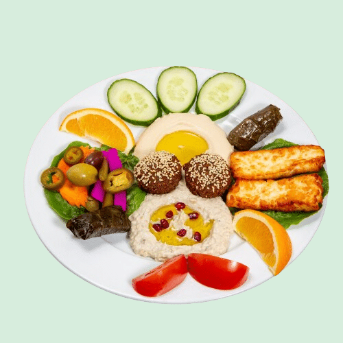 Al Hamra Teller (vegetarisch)