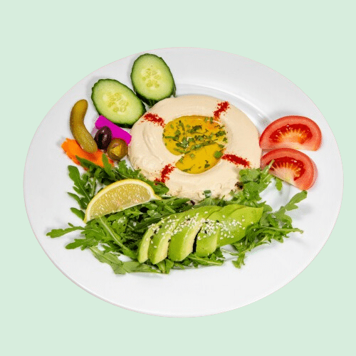 Hummos Avocado, vegan