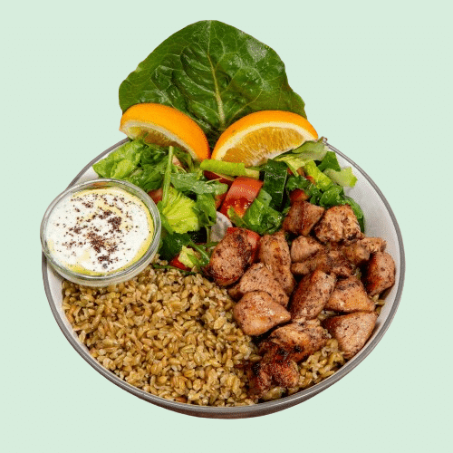 Grün Hähnchen Bowl