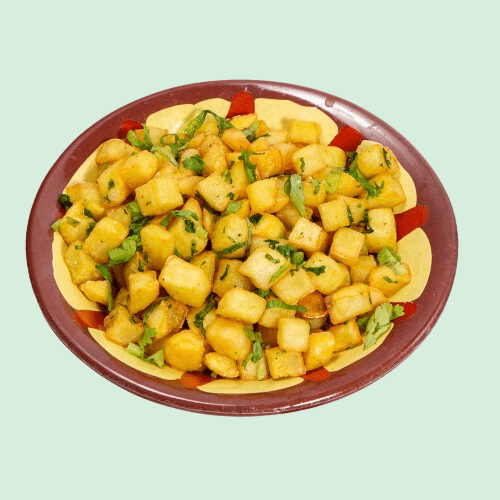 Koriander-Kartoffel-Würfel (vegan)