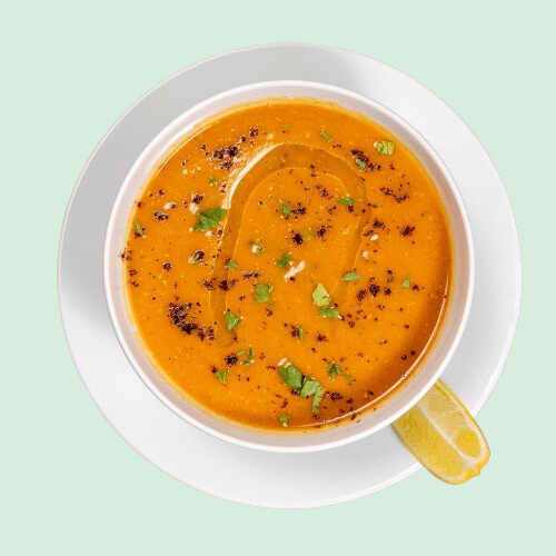 Rote Linsensuppe (vegan)