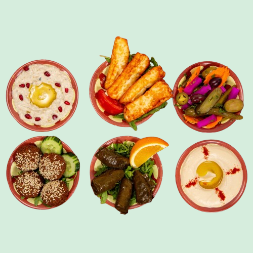 Masa-Platte Vegetarisch