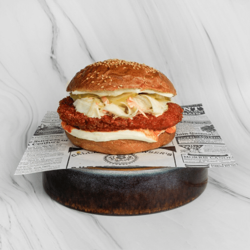 Angry Chicken // Spicy Chickenburger