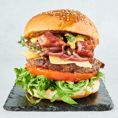 L I O N Deluxe Burger, der König unter den Burgern