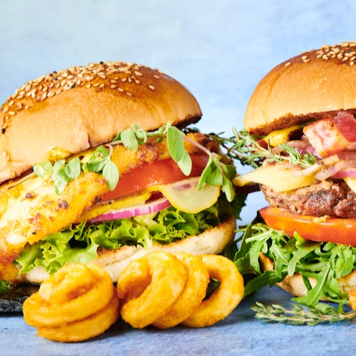 Vegan / Veggie Burger Menü