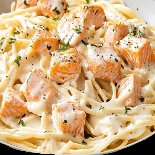 Lachs Pasta