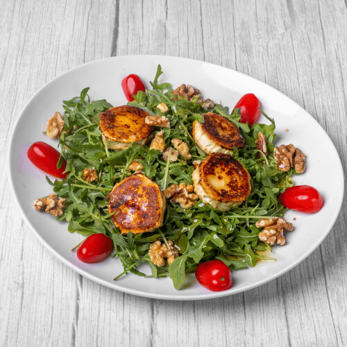 Insalata di Rucola con Formaggio di Capra