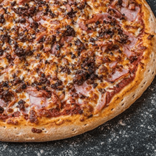 Pizza All the Meats (scharf)