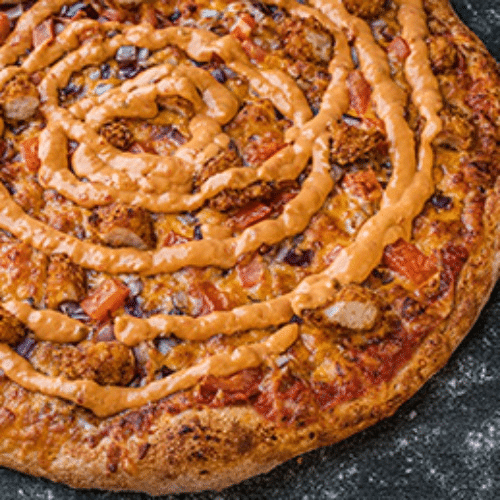 Pizza Crispy Chicken Burger