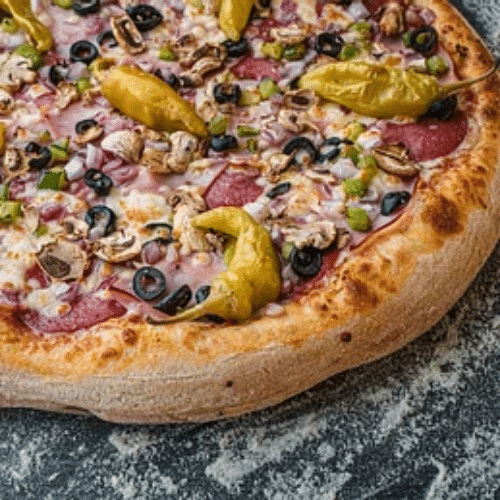 Pizza The Works (scharf)