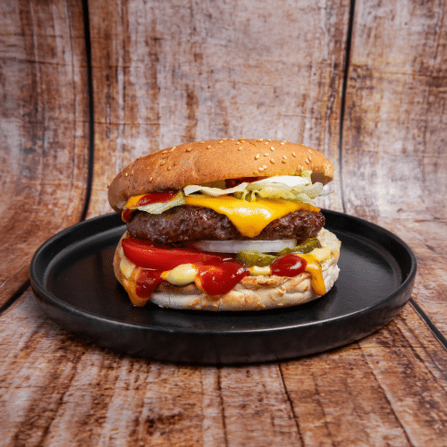 Angus Cheeseburger (ca. 200g)