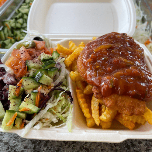 Paprika Schnitzel ungarischer Art