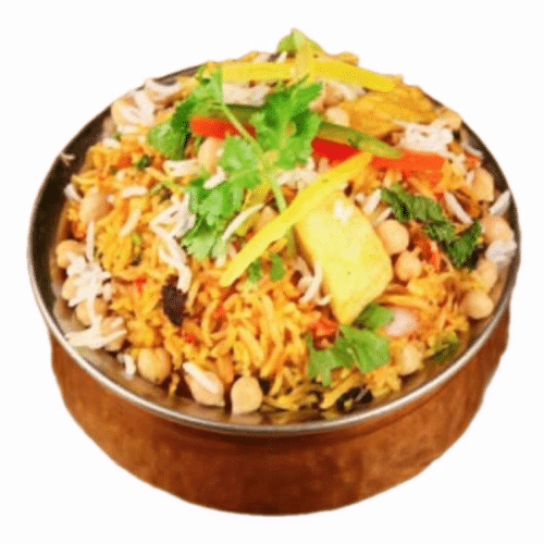 Allo Chana Biryani