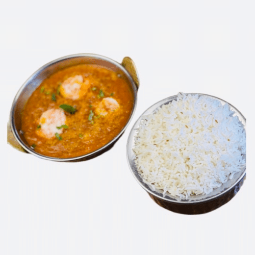 Prawn Vindaloo (scharf)