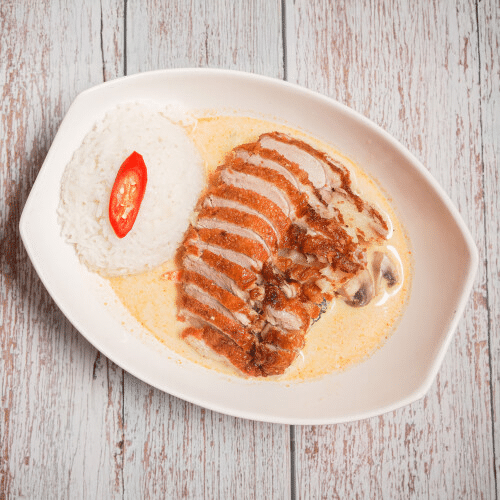 Roter Curry (scharf)