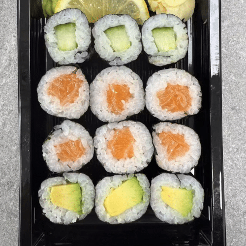 Maki Mix mit Lachs