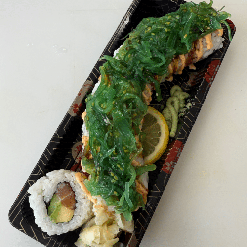 Wakame Lachs Roll