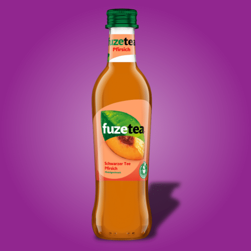 Fuze Tea Schwarzer Tee Pfirsich 0,3l (MEHRWEG)