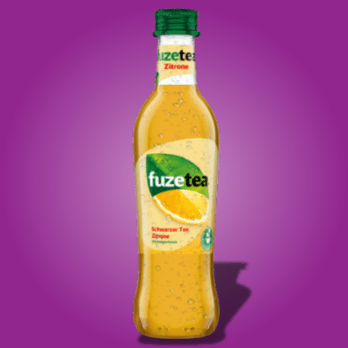 Fuze Tea Schwarzer Tee Zitrone 0,3l (MEHRWEG)