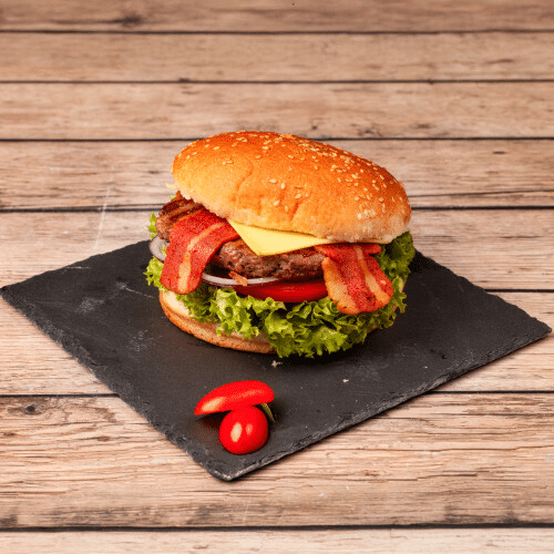 Burger Bacon Cheese - Ohne Beilage