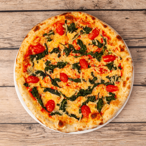 Pizza Spinat