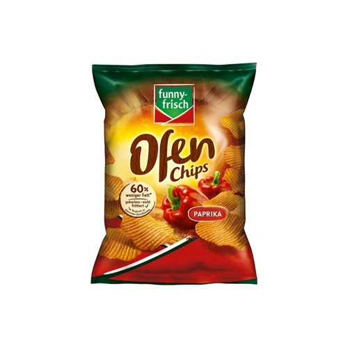 funny-frisch Ofen Chips Paprika 125g