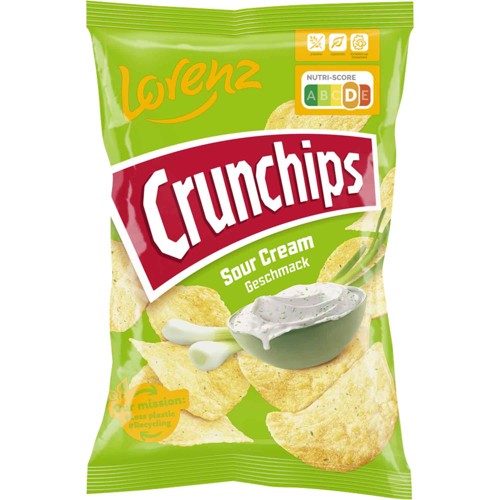 Lorenz Crunchips Sour Cream 150g