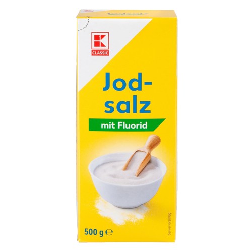 K-CLASSIC Jodsalz mit Fluorid 500g