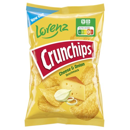 Lorenz Chips Crunchips Cheese & Onion Kartoffelchips 150g