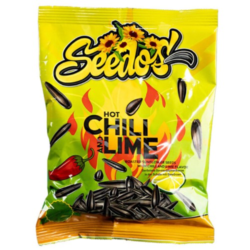 Seedos Sonnenblumenkerne Hot Chilli and Lime 120g