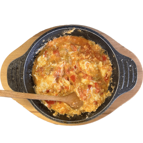 Pfannengericht - Tomatenkombo und Ei / Menemen