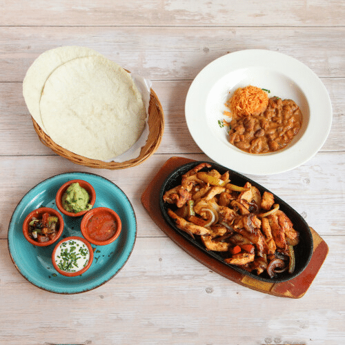 Fajitas de Pollo
