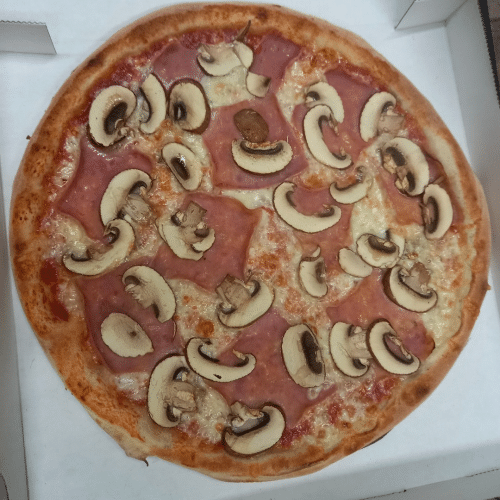 Pizza Funghi Prosciutto