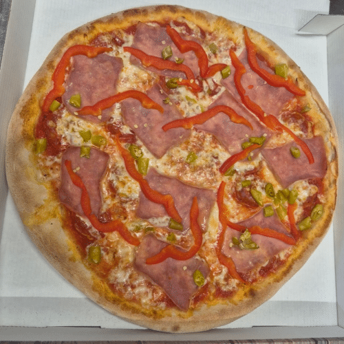 Pizza Vulcano (scharf)