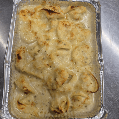 Überbackene Tortellini 4 Käse