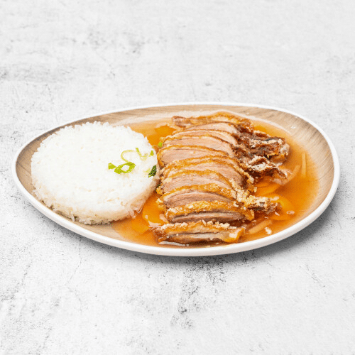 Knsuprige Ente mit Süß-Sauer-Sauce