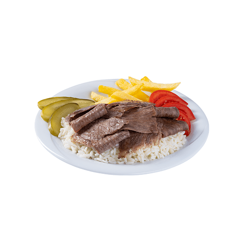 Döner auf Reis