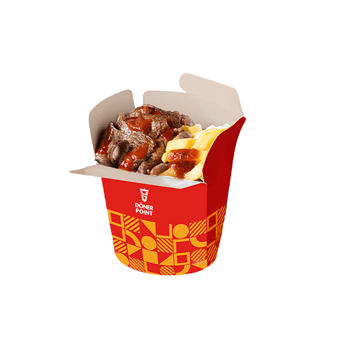 Döner Box mit Pommes