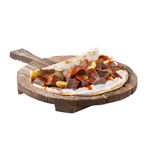 İskender Wrap mit spezieller TomatenSoße