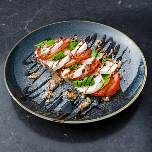 Frische Liebe auf Brot