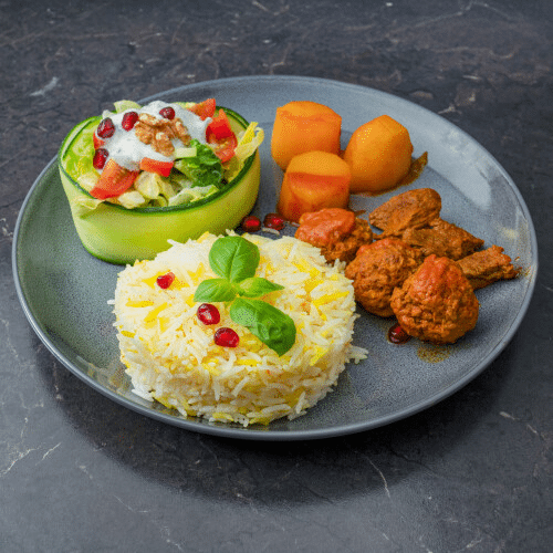 Rindfleisch mit Kartoffeln