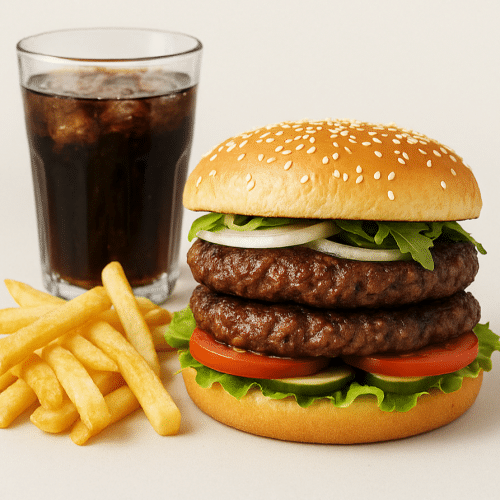 Classic Hamburger Menü